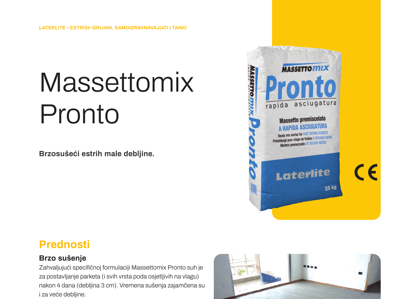 Tehnički list Massettomix Pronto
