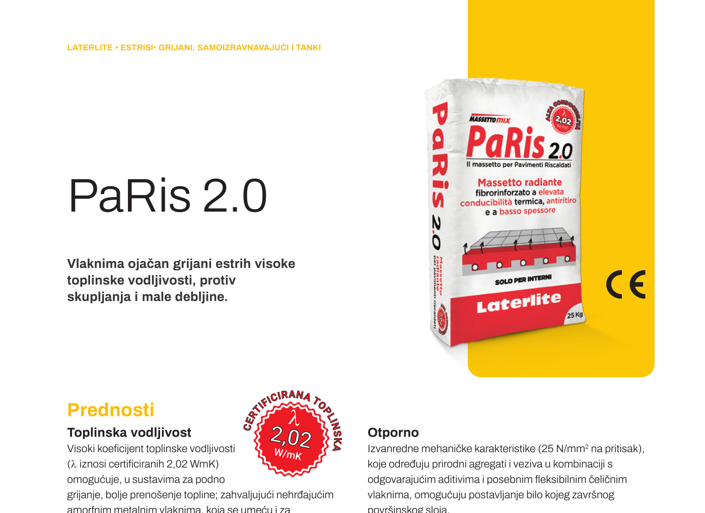 Tehnički list PaRis 2.0